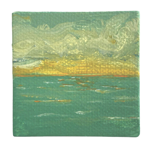 Golden Horizon - Original Artwork